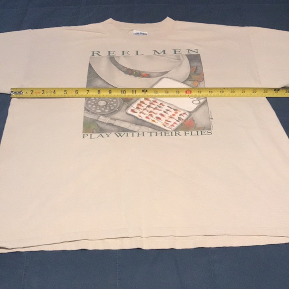 Reel Men Fly fishing T-shirt - Picture 5 of 7